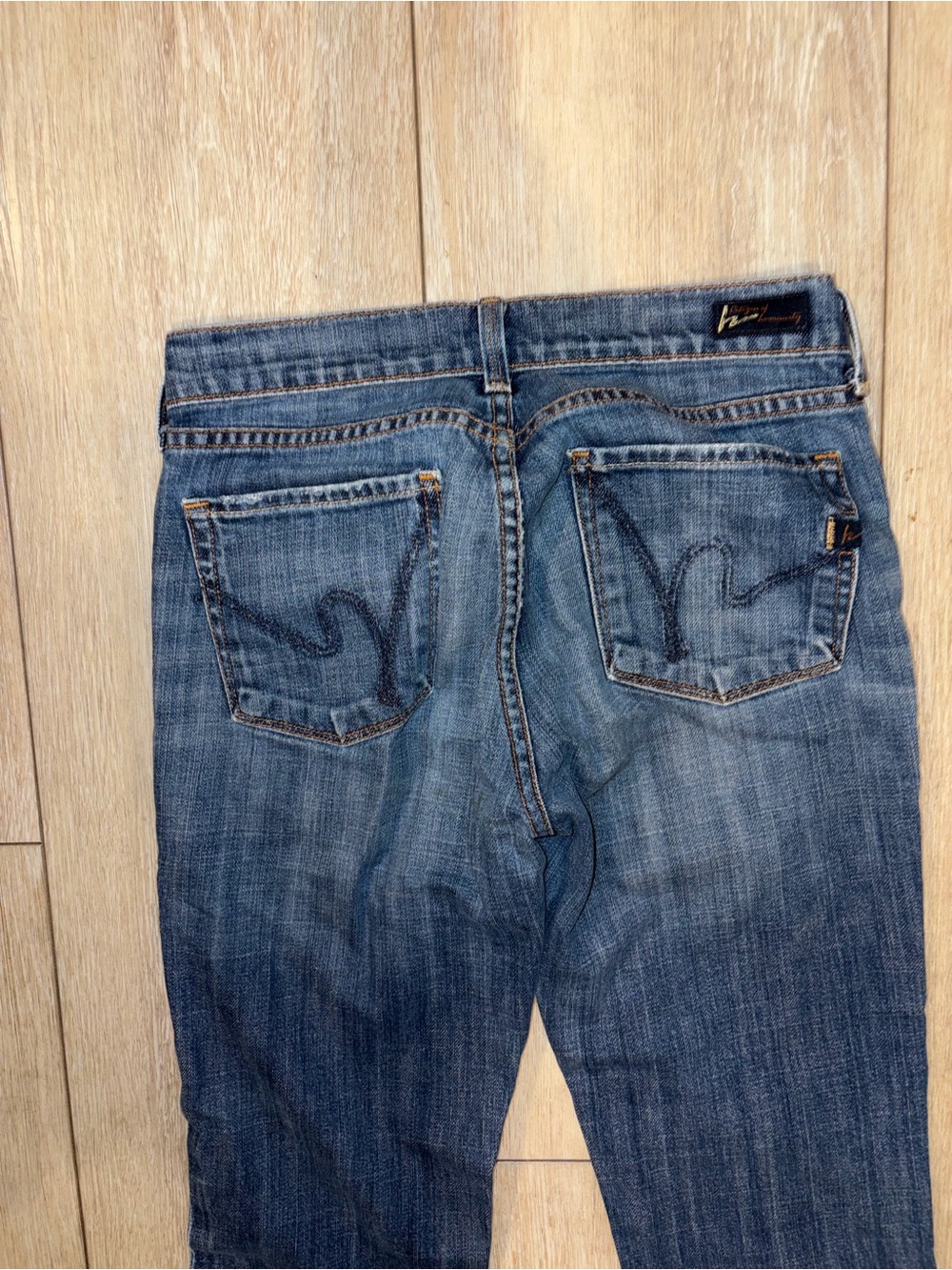 Citizens Of Humanity Jeans Womens 27 (29x32) Amber #263 Stretch Highrise Bootcut - Picture 8 of 11